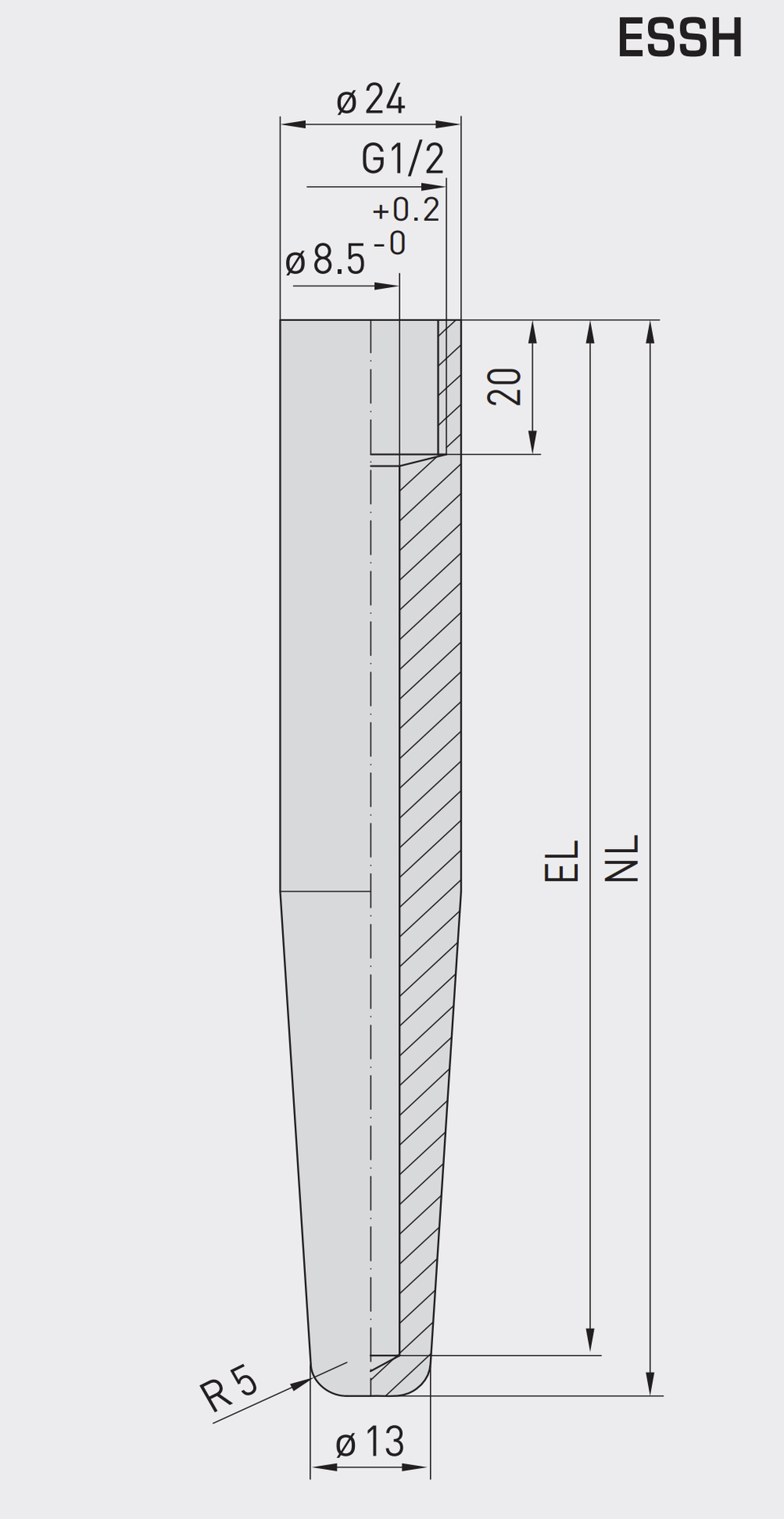 Pozzetti termici ESSH ESSH 200MM